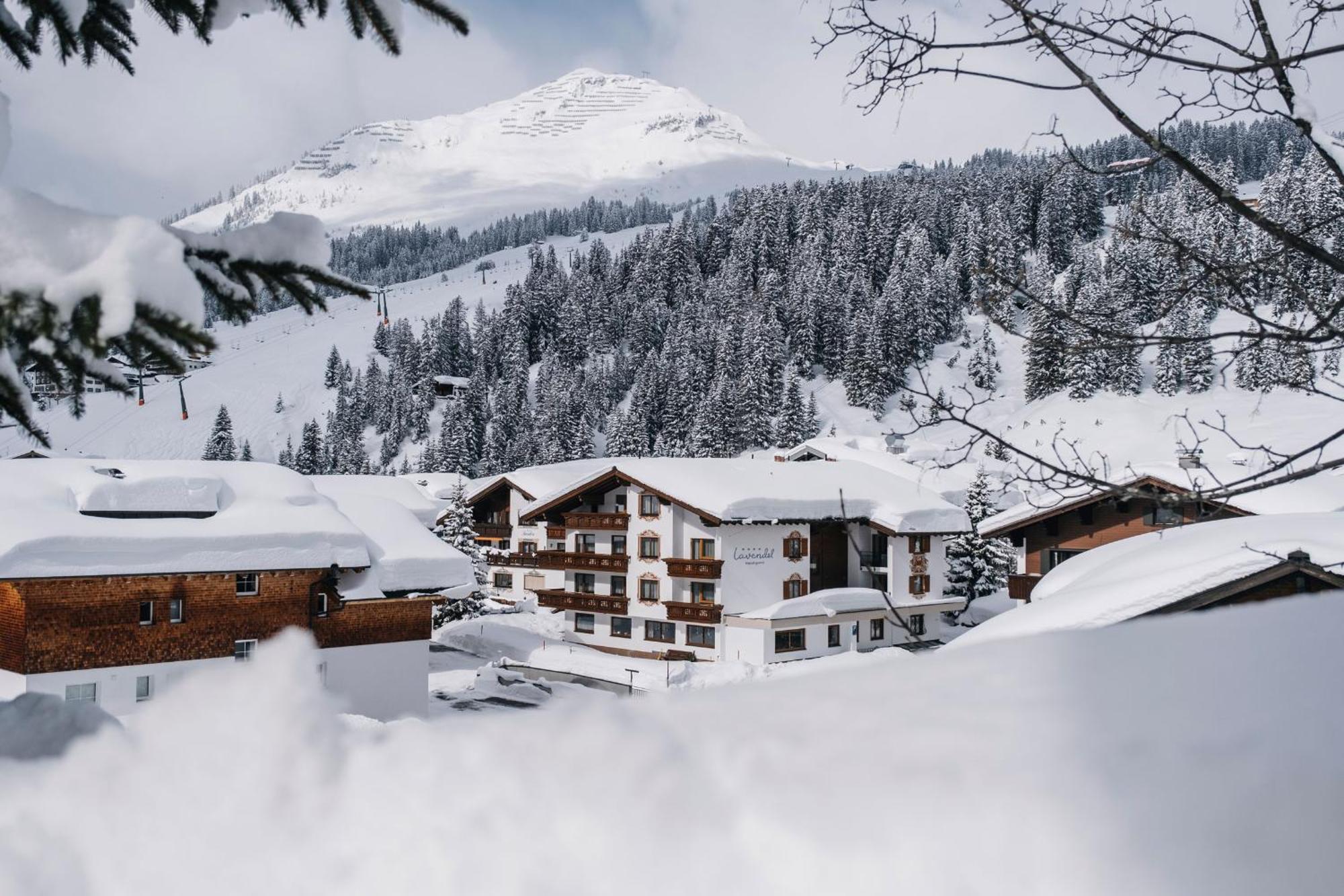 Hotel Garni Lavendel Лех ам Алберг Екстериор снимка